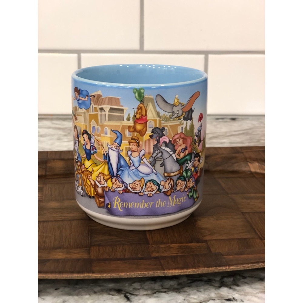 Walt Disney World Mug Remeber the Magic Anniversary Collectible Coffee Cup